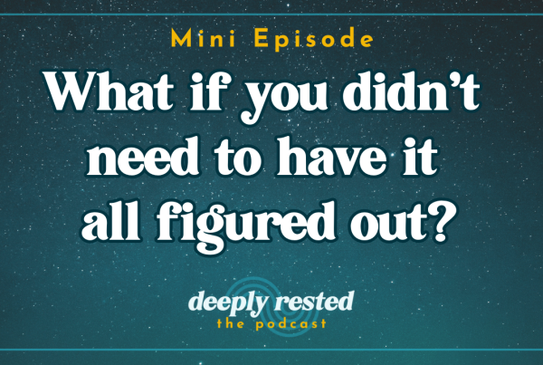 Maegan Megginson shares a solo podcast reflection on perfectionism and the myth of finality in business.