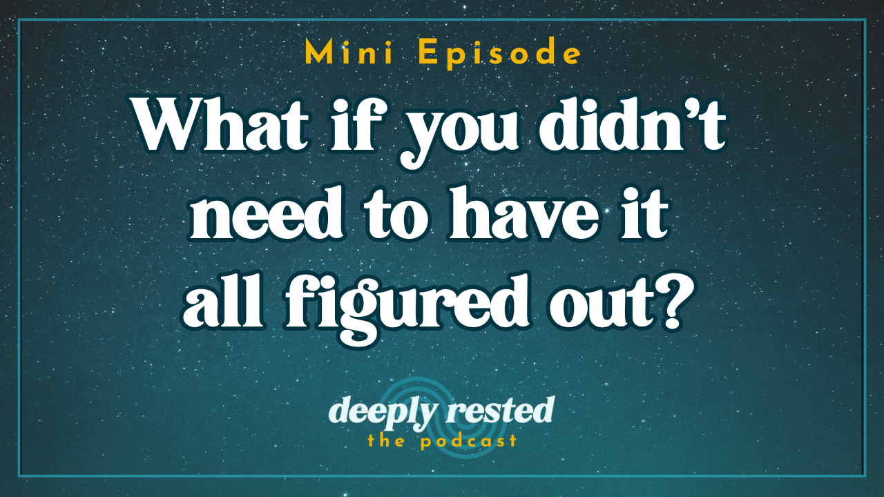 Maegan Megginson shares a solo podcast reflection on perfectionism and the myth of finality in business.